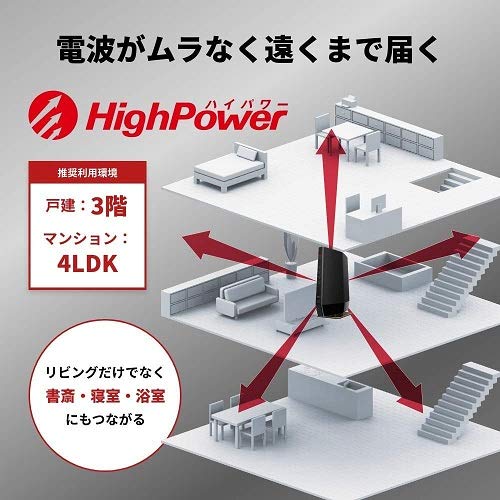 Amazon.co.jp: WSR-5400AX6/DCG [Wi-Fi 6 無線LANルーター 4803+